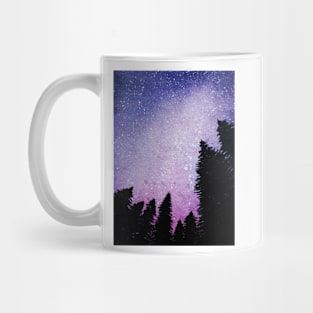 Trees with Starry Sky Mug